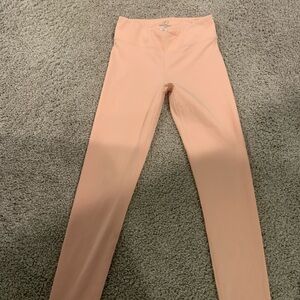 90 Degree By Reflex Pink Leggings High-Rise Stretch